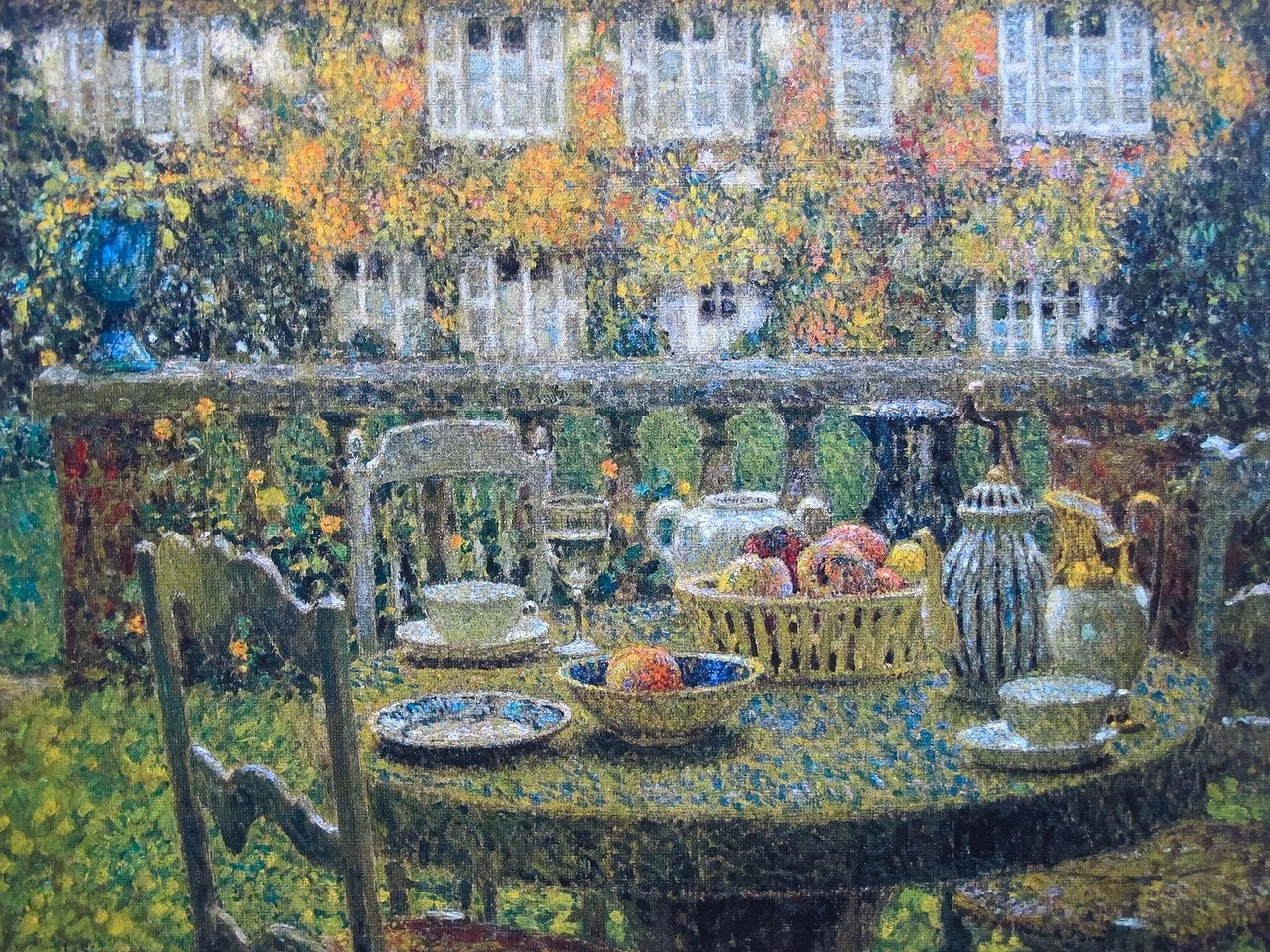 Henri Le Sidaner - 109, Il tavolo d'autunno